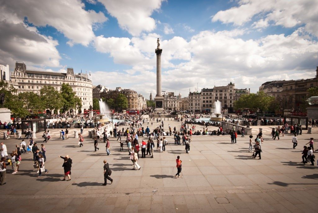 La historia tras la plaza más emblemática de Londres: Trafalgar Square -  Empleo en Londres